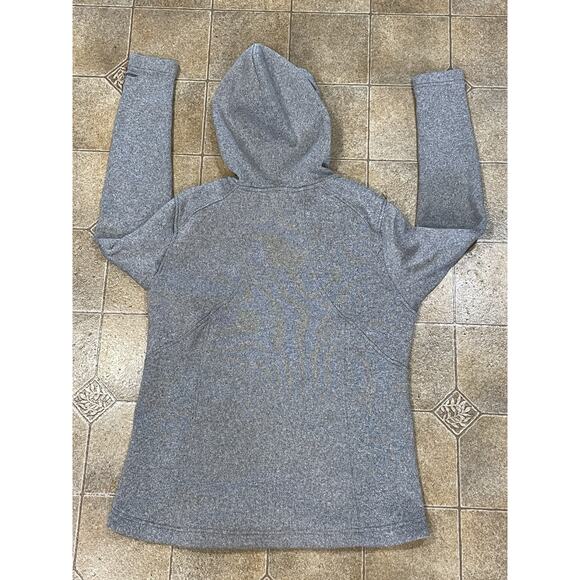 Eddie Bauer Women’s Size Medium Gray Full Zip Pockets Fleece Athletic Jacket - Picture 5 of 14